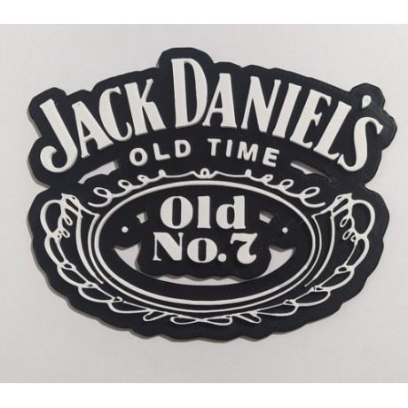 Jack Daniels plastová dekorace