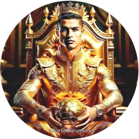 Ronaldo č.9 jedlý papír 20 cm