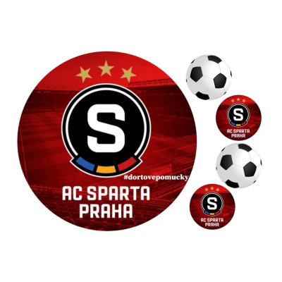 A.C. Sparta Praha - jedlý papír