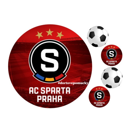 A.C. Sparta Praha - jedlý papír