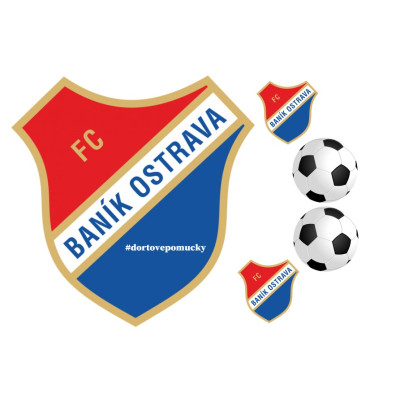 Baník Ostrava - jedlý papír
