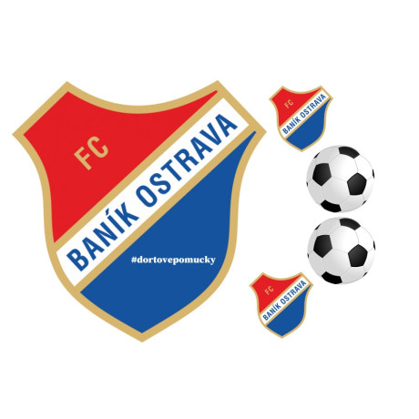 Baník Ostrava - jedlý papír