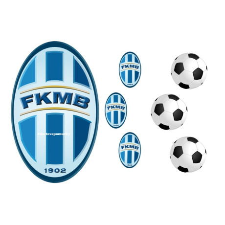 FK Mladá Boleslav - jedlý papír