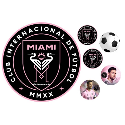 Inter Miami - jedlý papír