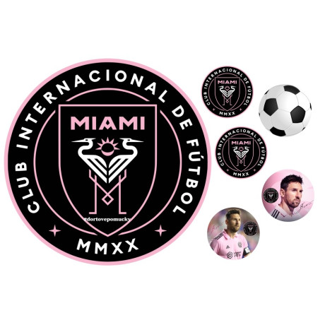 Inter Miami - jedlý papír