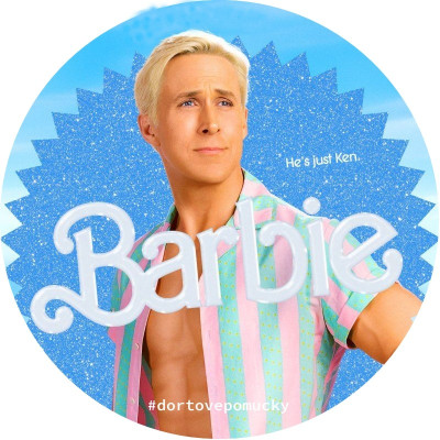 Barbie č.11 jedlý papír