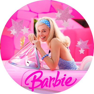 Barbie č.14 jedlý papír