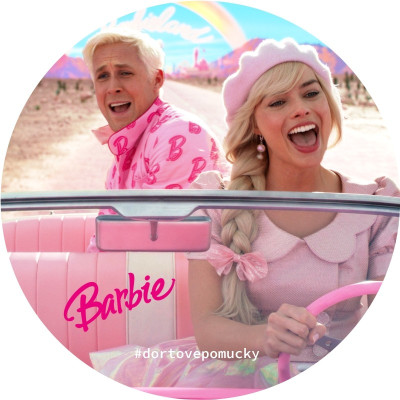 Barbie č.15 jedlý papír