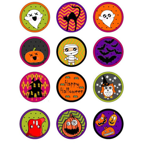 Halloween č.13 - tisk na jedlý papír