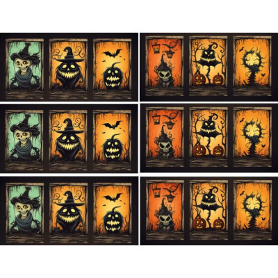 Halloween č.15 - tisk na jedlý papír nebo fondánový list