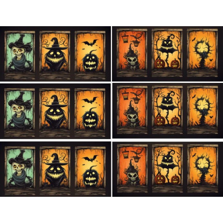 Halloween č.15 - tisk na jedlý papír nebo fondánový list