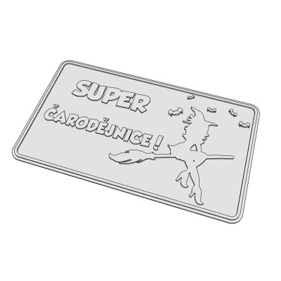 Super čarodějnice - dekorace