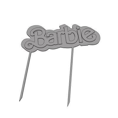 Barbie č.2 - plastový zápich