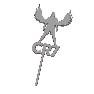 Ronaldo - plastový zápich