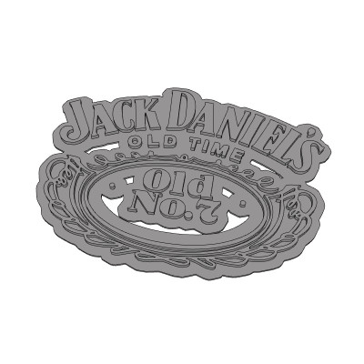 Jack Daniels plastová dekorace