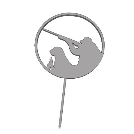 Myslivec č.1 - plastový zápich