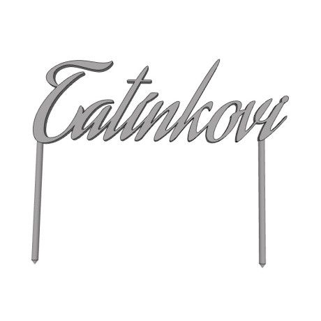 Tatínkovi 1 - plastový zápich