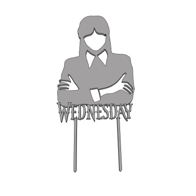 Wednesday č.5 - plastový zápich