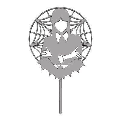 Wednesday č.8 - plastový zápich