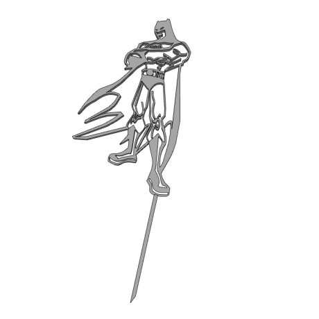 Batman - plastový zápich