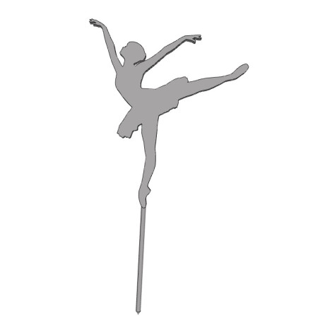 Baletka - plastový zápich