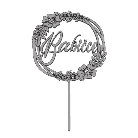 Babičce č.2 - plastový zápich