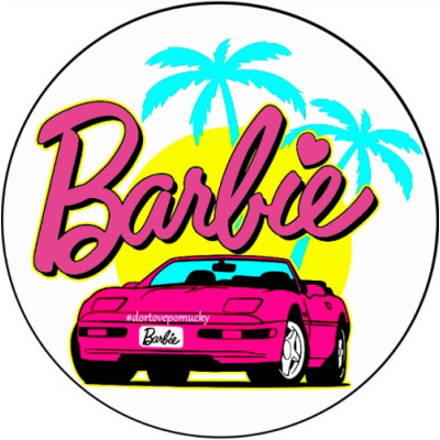 Barbie č.17 jedlý papír