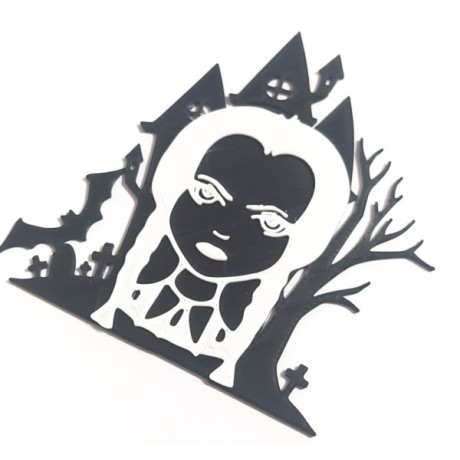 Wednesday č.10 - plastová dekorace