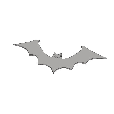 Netopýr - dekorace