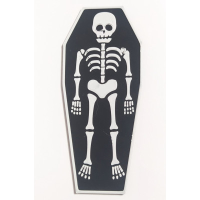 Kostlivec v rakvi - dekorace