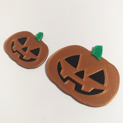 Barevná dýně - dekorace