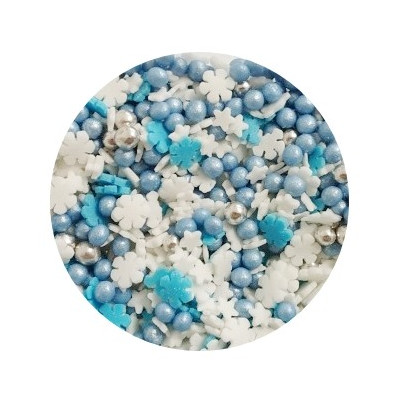 Cukrový mix (modro-bílý) 40 g