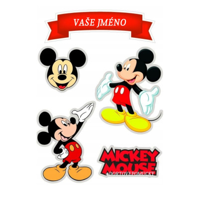 Mickey Mouse č.2 - jedlý papír 