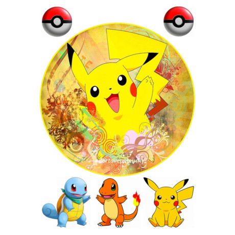 Pokémon č.15 - jedlý papír