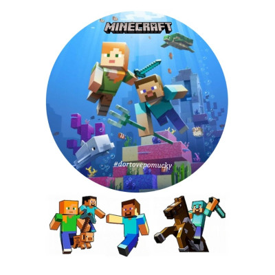 Minecraft č.8 jedlý papír 