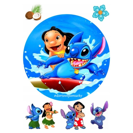 Lilo a stitch č.3 - jedlý papír