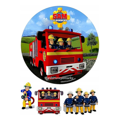 Požárník Sam č.1 - jedlý papír