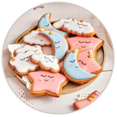 Královská glazura v prášku – na zdobení perníčků a cukroví  (100 g)