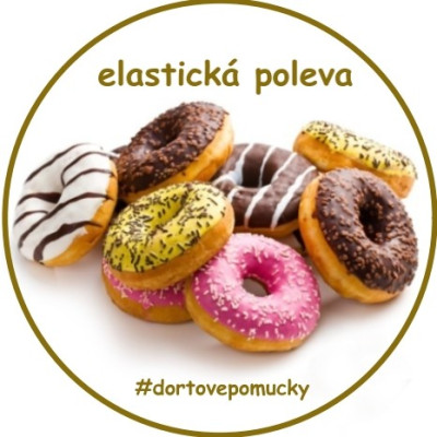 Vaječný likér elastická poleva 500 g