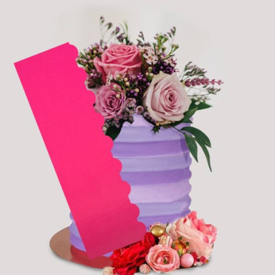 Karta vzorovaná - plisování