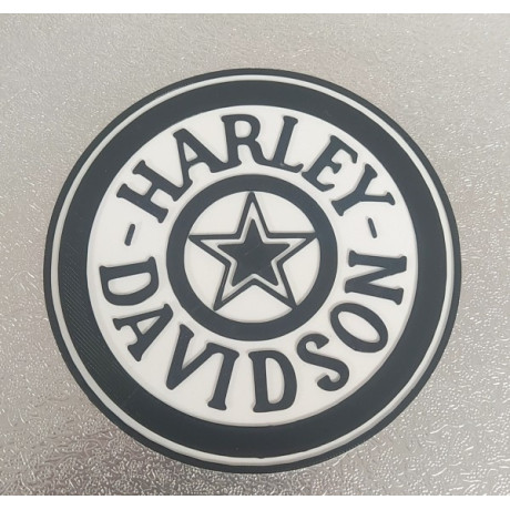 Harley - Davidson č.8 - plastová dekorace