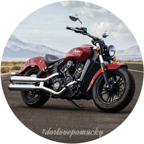 Motorka Indian - jedlý papír