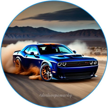 Dodge Challenger - jedlý papír