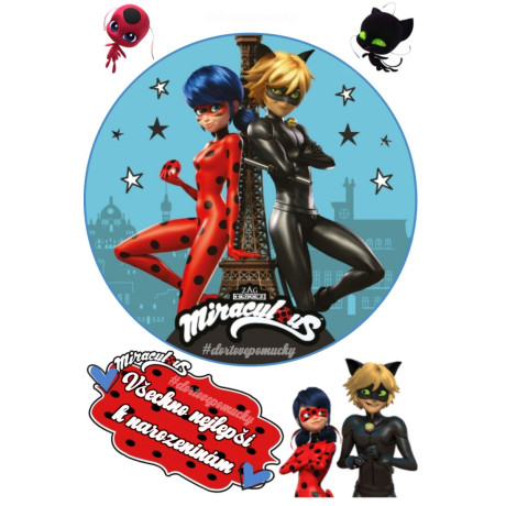 Miraculous č.4 - jedlý papír