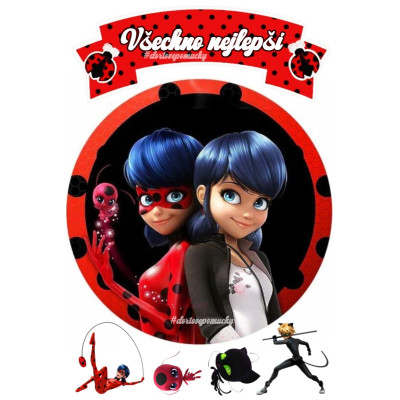 Miraculous č.5 - jedlý papír
