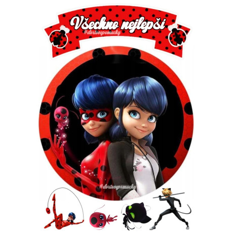 Miraculous č.5 - jedlý papír