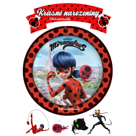 Miraculous č.6 - jedlý papír