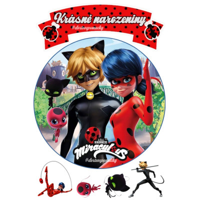 Miraculous č.7 - jedlý papír