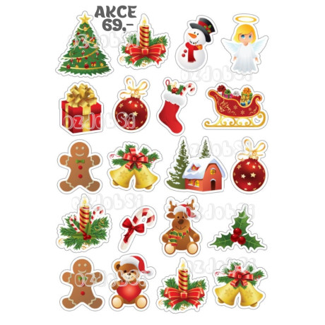 Vánoce 5 - jedlý papír