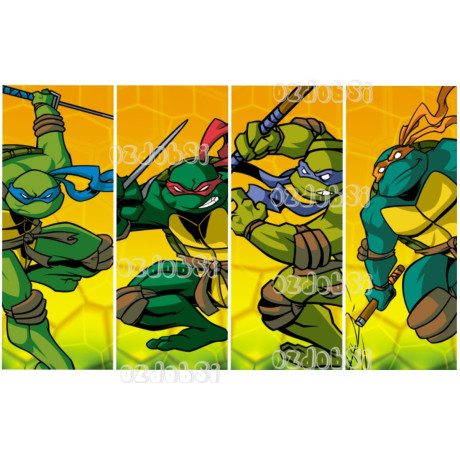 Želvy Ninja č.8 jedlý papír